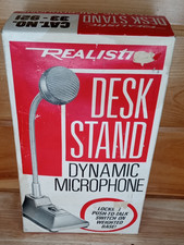 Vintage Realistic 33-921 Dynamic Desk Microph...