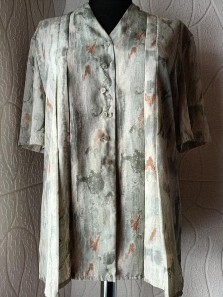 Women Jacques Vert Shirt Green Polyester 46