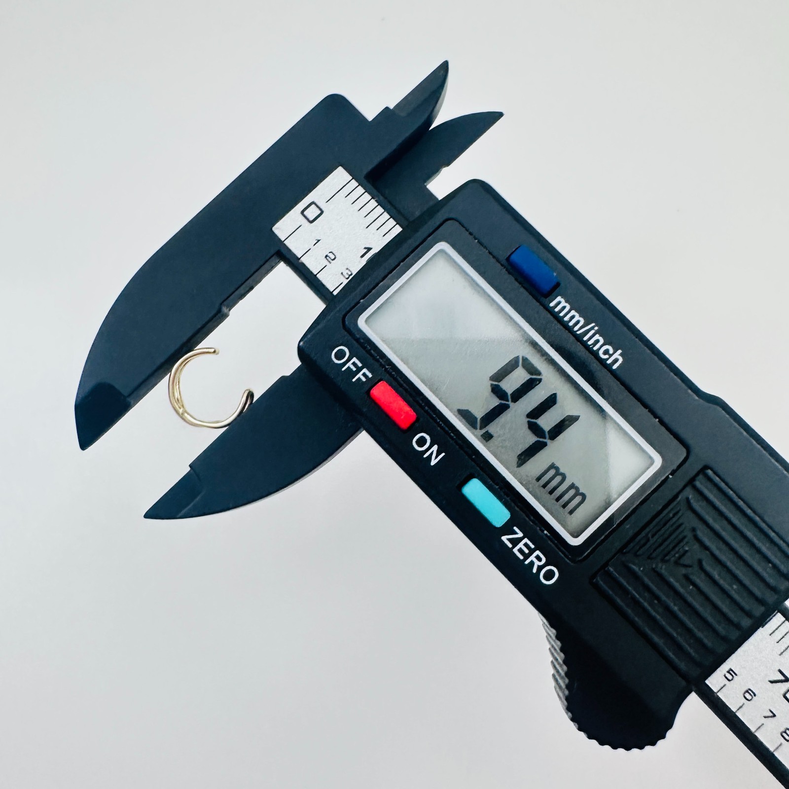 14K Solid Yellow Gold SINGLE Small Lightweight In… - image 13