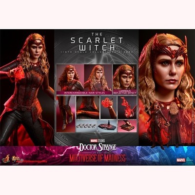 1/6 Marvel Doctor Strange MO.M. Scarlet Witch Figure Hot Toys