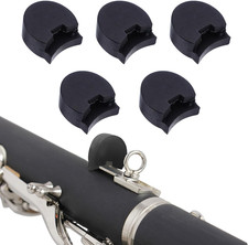Clarinet Thumb Rest Cushion, 5 Pcs Soft Silicone Clarinet Oboe Thumb Protector f