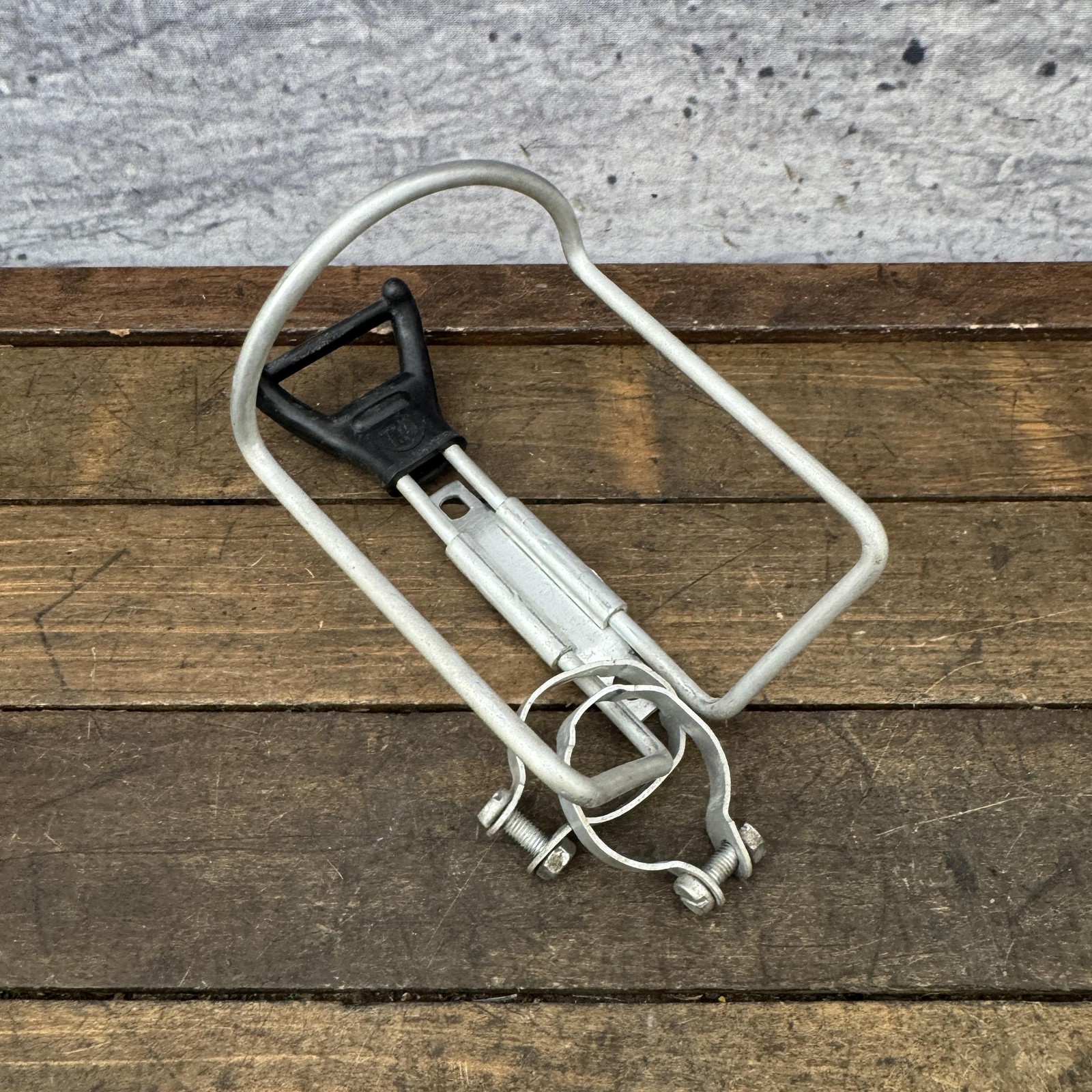 Vintage TA Bottle Cage Alloy Bicycle Water Bottle Holder Clamp France 70s