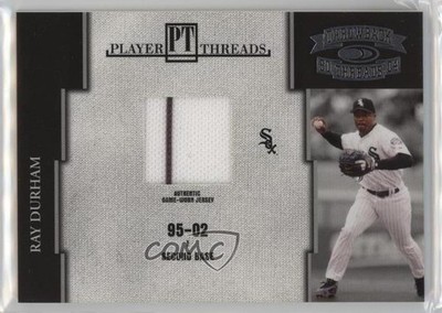 2004 Donruss Throwback Threads Player Threads 81/250 Ray Durham #PT-52 0n8h