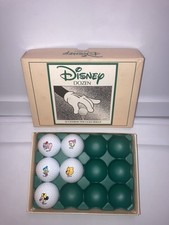 VTG Disney Dozen Character Golf Balls Set of 5 - New Open Box