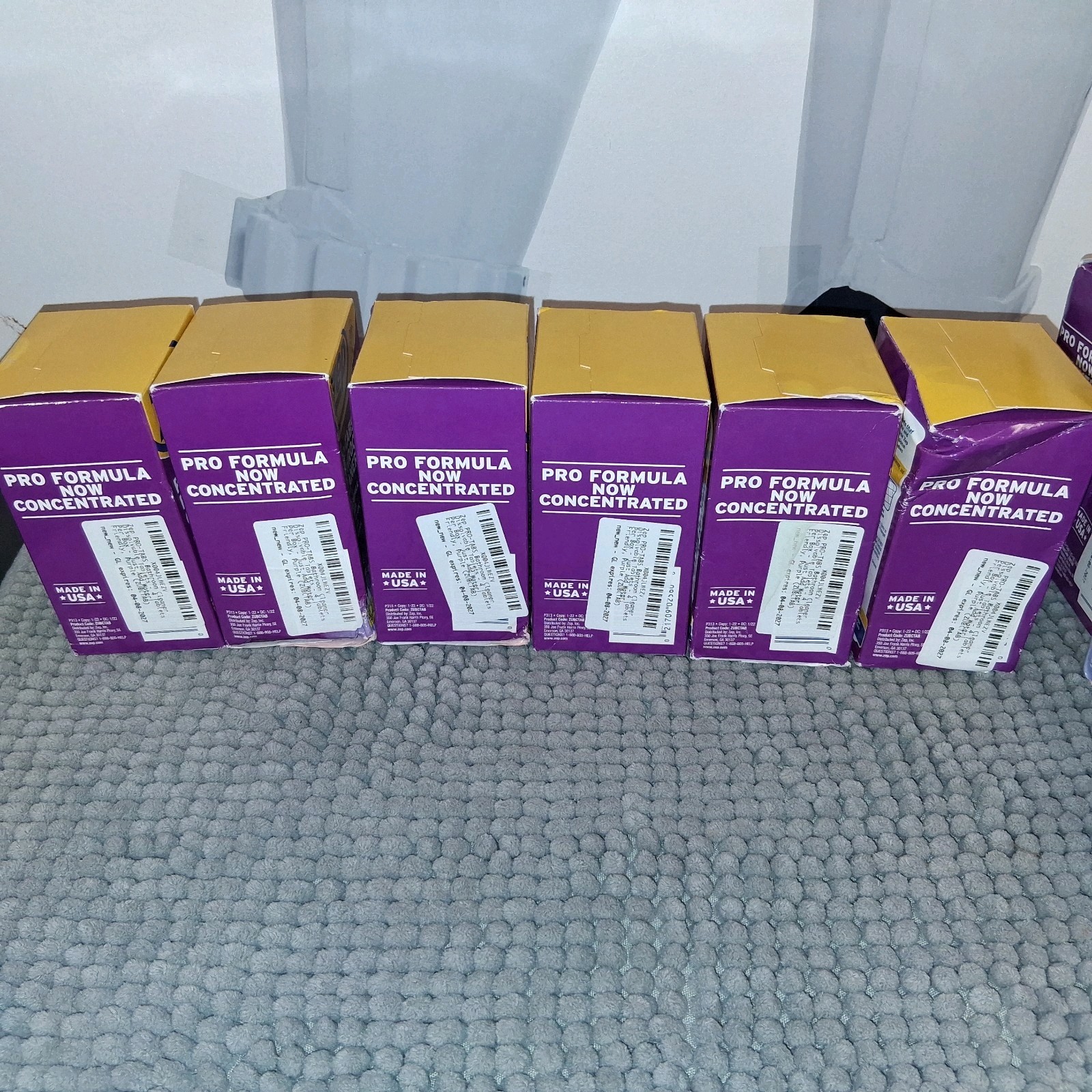 12x Zep Pro Tabs Bathroom Cleaner ,  New , Boxes Have Wear And Tear , READ