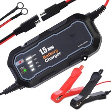 1500mAh Automatic Smart Battery Charger 12V Portable Car Auto Trickle Maintainer