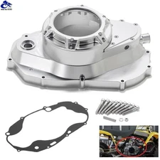 Aluminum CNC Billet Lock Up Clutch Cover w/ Gasket For Yamaha Banshee 350 87-06