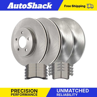 Front & Rear Brake Rotors & Pads for 1999-2004 Jeep Grand Cherokee 4.0L 4.7L V8