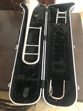  94818 TROMBONE KING MADE BY H.N. WHITE CLEV, D 0 TRADE MARK STEAL SILVER SLIDE