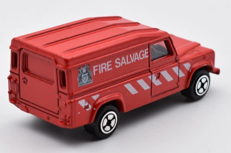 Vintage Corgi Land Rover Fire Salvage red. Model Car DieCast GT Britain. 1/64 - Image 2 of 3
