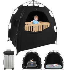 Blackout Tent Pack N Play Portable Baby Sleep Pod 1 Click Setup Crib