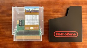 VS Super Mario Bros NES Nintendo RetroUSB RetroZone Clear Cart