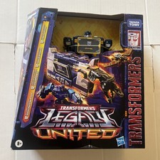 Transformers Legacy United G1 Universe Soundwave Rumble Buzzsaw & Ravage NISB