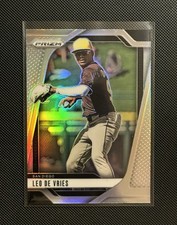 2025 Panini Prizm Leo de Vries, Leo de Vries #47 Silver Prizm (RC) Athletics
