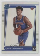 2021-22 Panini Donruss Optic Rated Rookie Holo Prizm Quentin Grimes #166 00rs