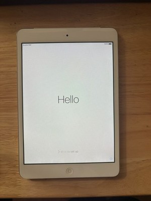 Apple iPad mini A1455 32 GB, Wi-Fi + 4G, 7.9 in - White/Silver