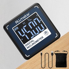 Mini Digital Angle Finder 0.05° Magnetic Inclinometer USB-C Rechargeable