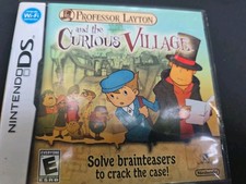 Professor LAYTON and the Curious Village ***Case And Manuel Only!!