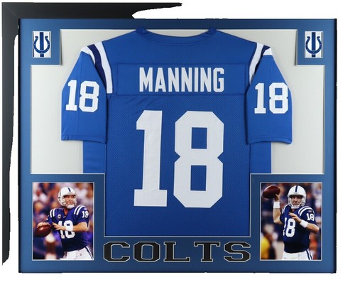 Payton Manning Denver Broncos & Indianapolis Colts #18 SplitJersey