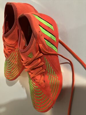 Adidas Predator Edge.2 FG Soccer Cleats Solar Red GW1009 Men's Size 8