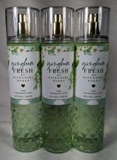 Bath Body Works GINGHAM FRESH Fine Fragrance Mist 8 oz Lot of 3