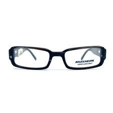 Skechers SK3021 HRN Eyeglasses Frames Black Brown Rectangular Full Rim 49-17-140