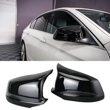 Pair M-Style Wing Mirror Cover Caps For BMW F10 F11 Pre-LCI 10-13 F12 F06 09-13