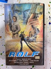 Rolfs VHS Tape Ketty Nicols Tony Marsina Louis Walser Cinthia Cindy Robert Twist