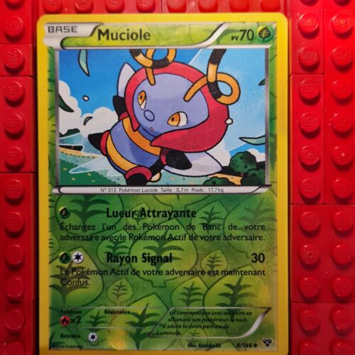 Carte Pokémon X/Y 8/146 muciole (reverse) - Photo 1/1