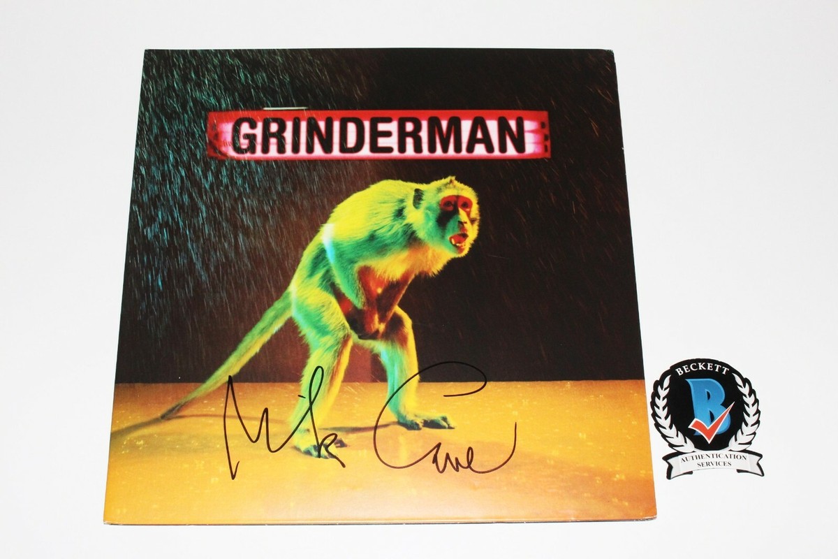 希少　Grinderman セット 限定盤 ポスター付きNICK CAVE NICK CAVE SIGNED GRINDERMAN ALBUM VINYL RECORD LP BECKETT