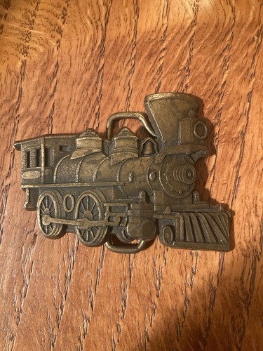 Steam Engine Train Belt Buckle