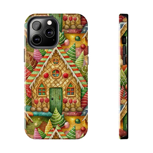 Gingerbread House Tough Phone Cases for iPhone 7-16 and Samsung S21-S24 - Picture 50 of 108