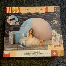 NIB Fao Schwarz Fairytale Princess Inflatable Tent Castle SEALED