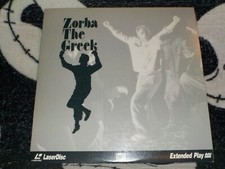 Zorba the Greek Laserdisc LD Anthony Quinn Free Ship 50