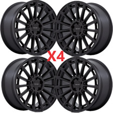 20 NICHE MATTE BLACK WHEELS AMALFI M274 RIMS 5X112 20X9 FITS MERCEDES VOLKSWAGEN