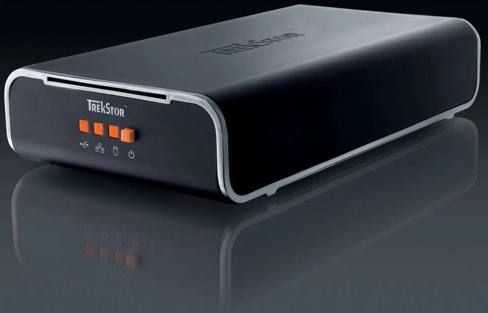 Trekstor Maxi Z.Ul 3.5 Hard Drive Enclosure Without Power Supply & Hard Drive