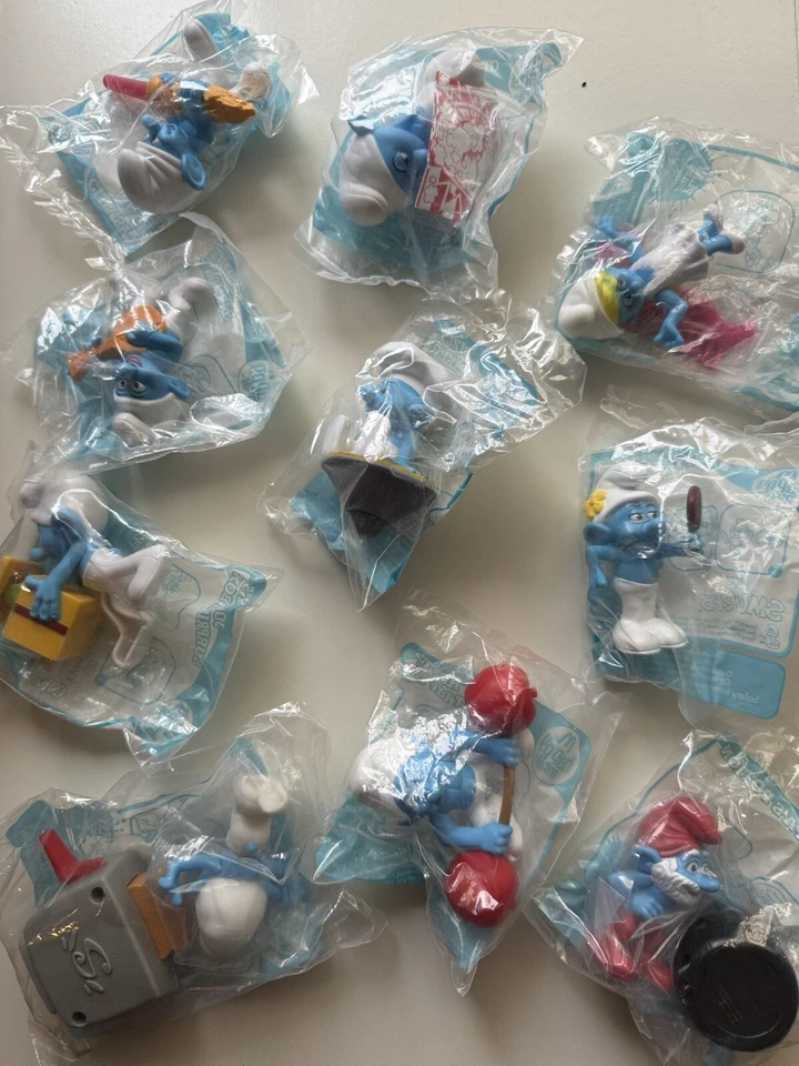 Smurfs McDonalds Happy Meal Collection Set 2011 - image 2 of 3