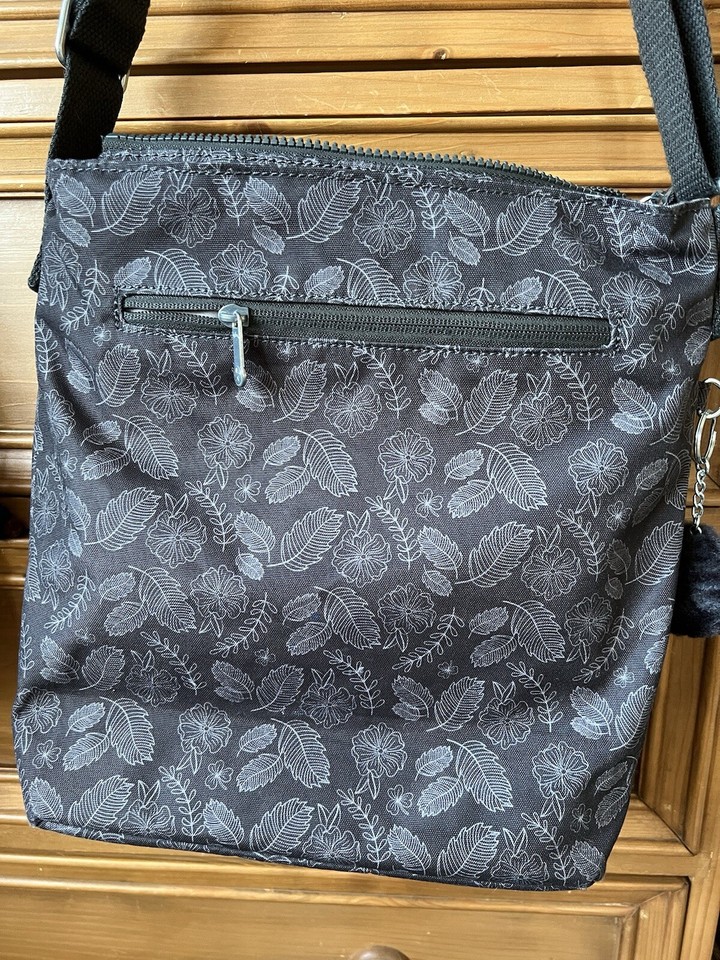 Kipling Yadira Crossbody Bag In Garden Black eBay