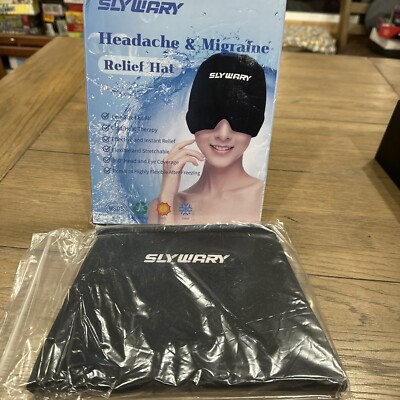 Headache Migraine Stress Relief 360° Hat Cold/Heat Therapy Head Eye Stretch OSFA