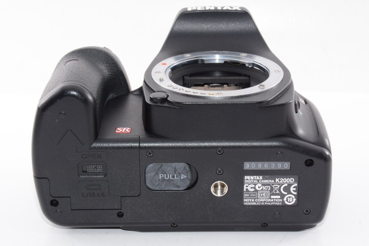 Exc+5]PENTAX K200D Digital Camera Body DA 18-55mm AL II Lens