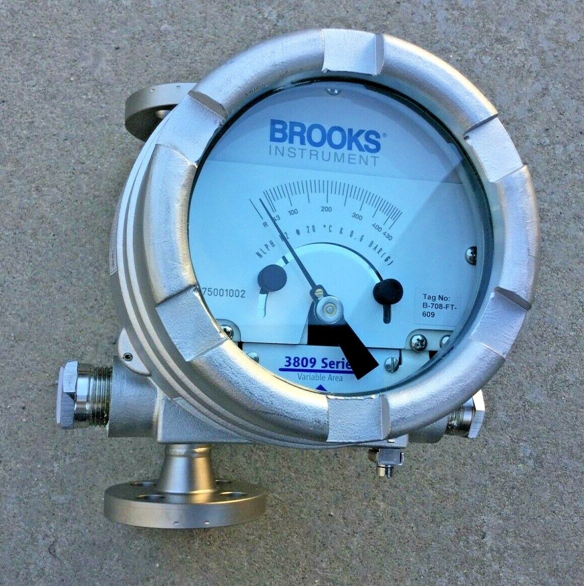 BROOKS MT3809G Series Metal Tube Variable Area Flowmeter eBay