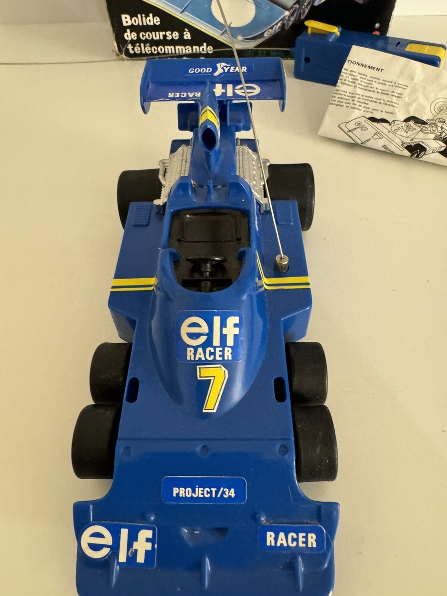 Vintage 1977 F1 Tyrrell P34 Six Wheeler Remote Radio Controlled