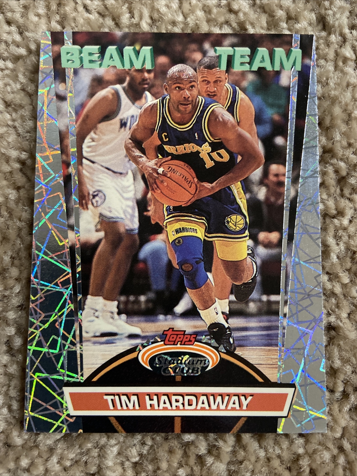 1992 Stadium Club Beam Team Tim Hardaway #14