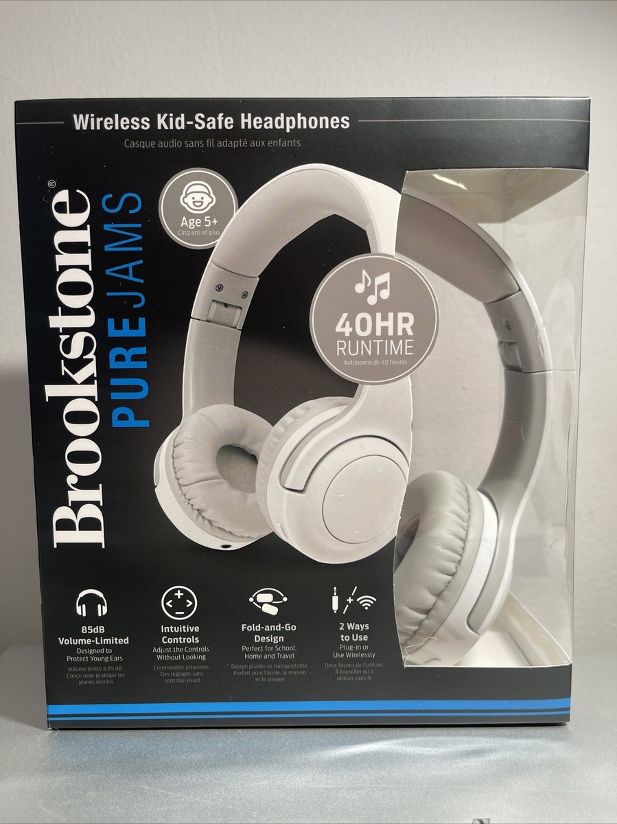 Brookstone Smart Touch Bluetooth Wireless Headphones | eBay