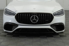 Mercedes OEM W223 S Klasse 2024 Zu S63 AMG Vorne Stoßfänger & Umwandlung Schwarz