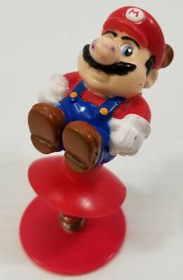 N) Vintage 1989 Nintendo of America Super Mario Suction Cup