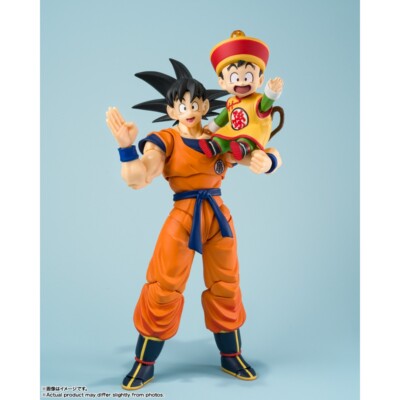 2024 SDCC S.H Figuarts Dragon Ball Z Son Goku Gohan Kid Kintoun