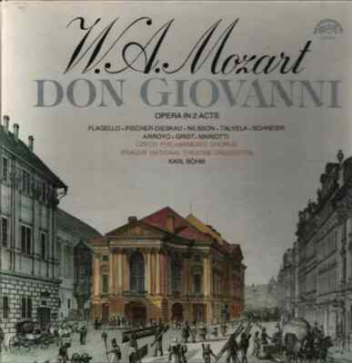 LP Mozart Don Giovanni, Opera In 2 Acts HARDCOVER BOX + BOOKLET NEAR MINT