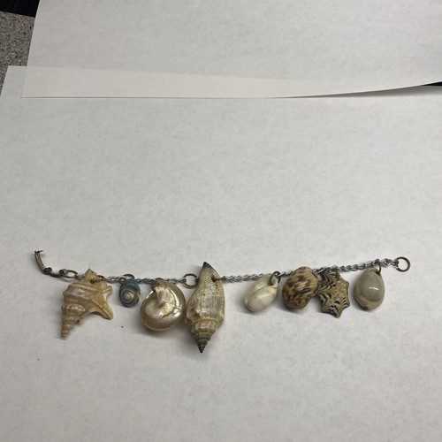 Vintage 7" Hawaiian Sea Shell Beach Bracelet - 第 1/7 張圖片