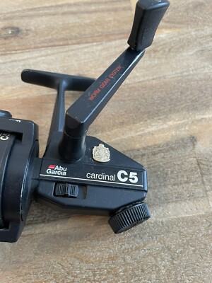 Vintage Cardinal C5 Abu Garcia Worm Gear System Spinning Fishing